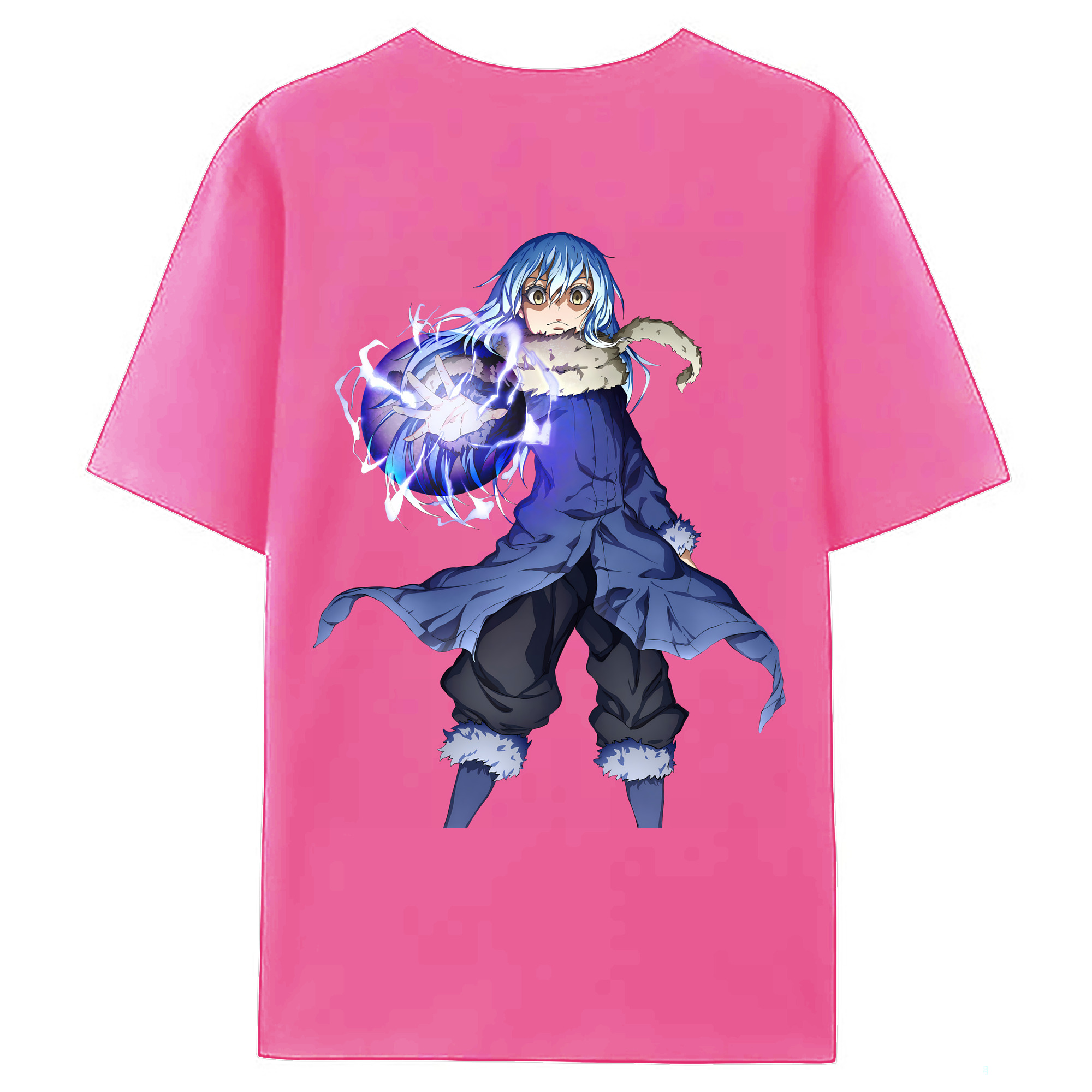 （画像用） 転スラ Regarding Reincarnated to Slime レディース半袖Tシャツ(バックプリント)